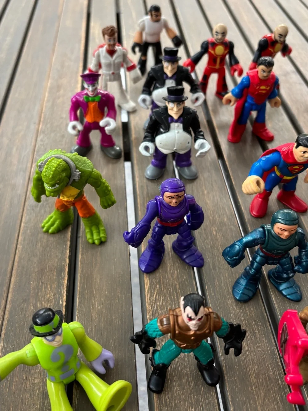Lot of 38 Various Action Figures (Batman, Superman, Etc)